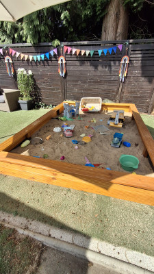 Sandkasten Sandkasten